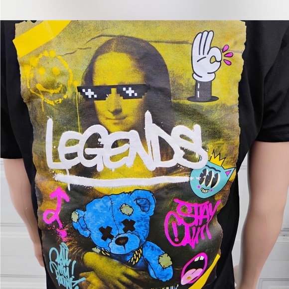 Hustler “Legend” Graphic T-Shirt - Picture 5 of 6